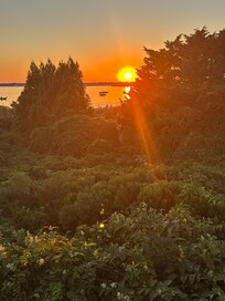 Sunset from bedroom porch
