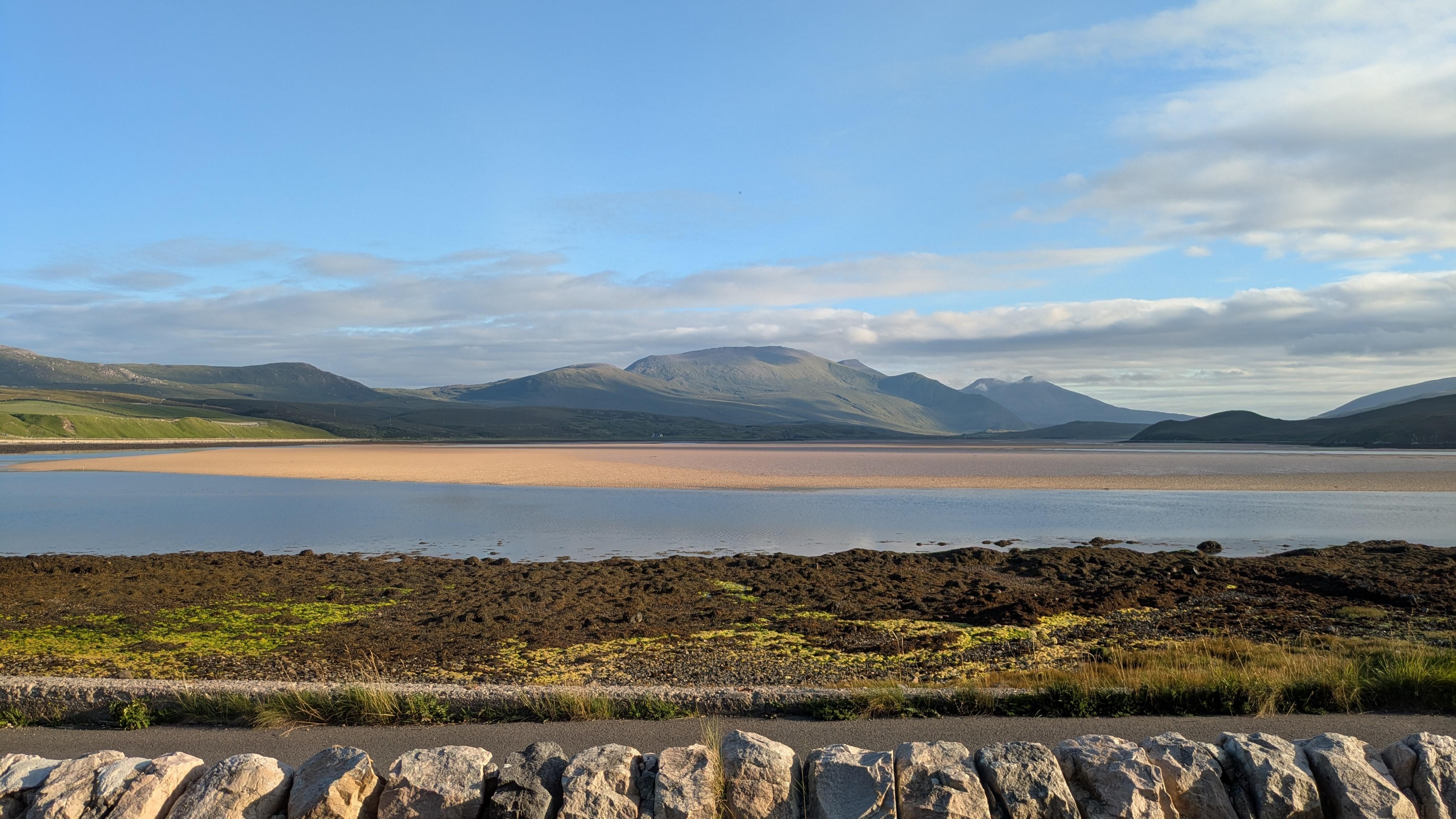 The view from the property.