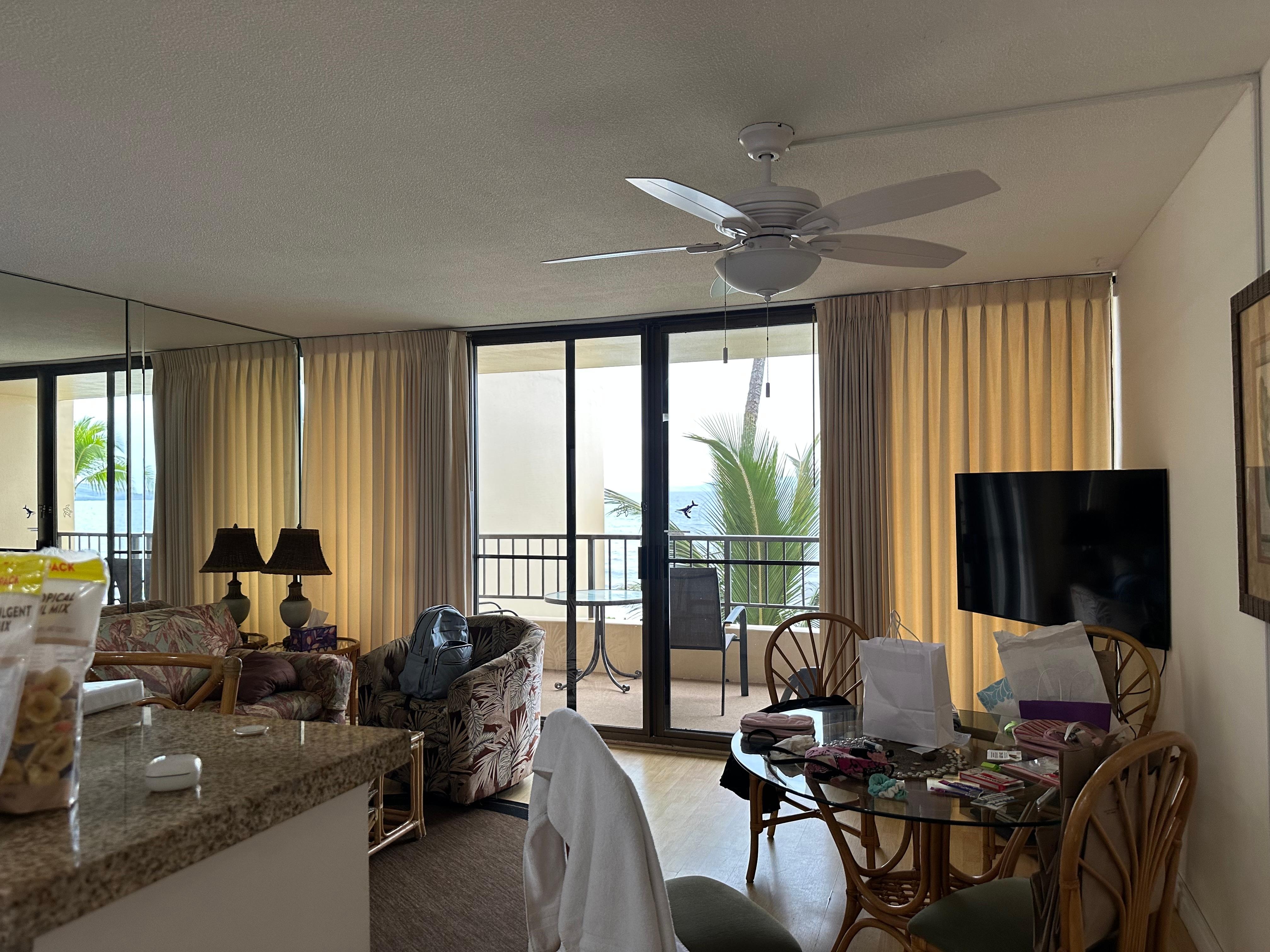 View from inside looking out 