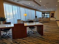 Part of the Lobby View. Nice place to sit and drink coffee.
