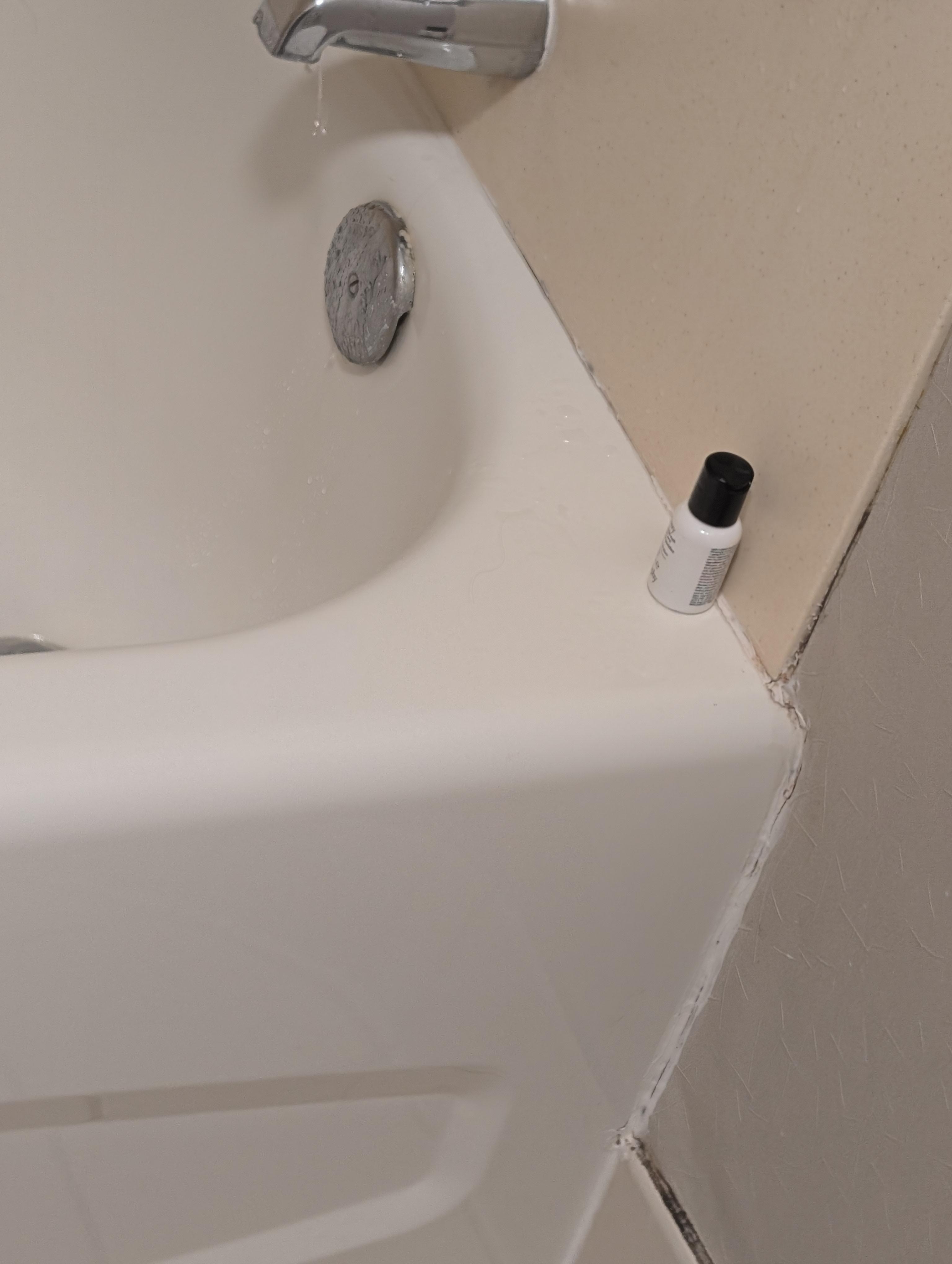 Dripping faucet and water damage 