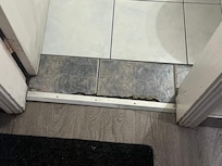 Broken tile