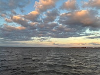 Sunset on east side.