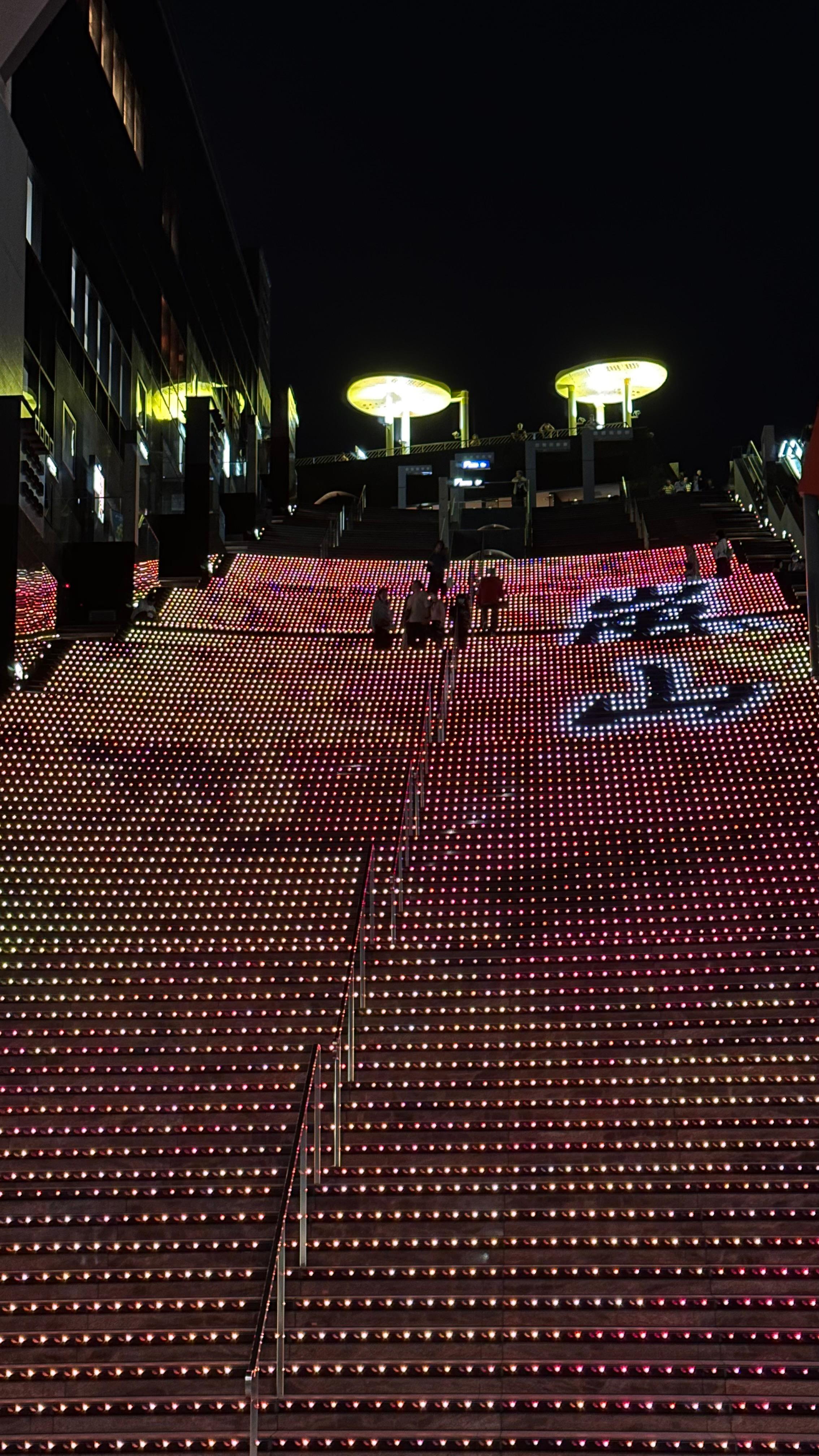 Stairs by the Kyoto station 