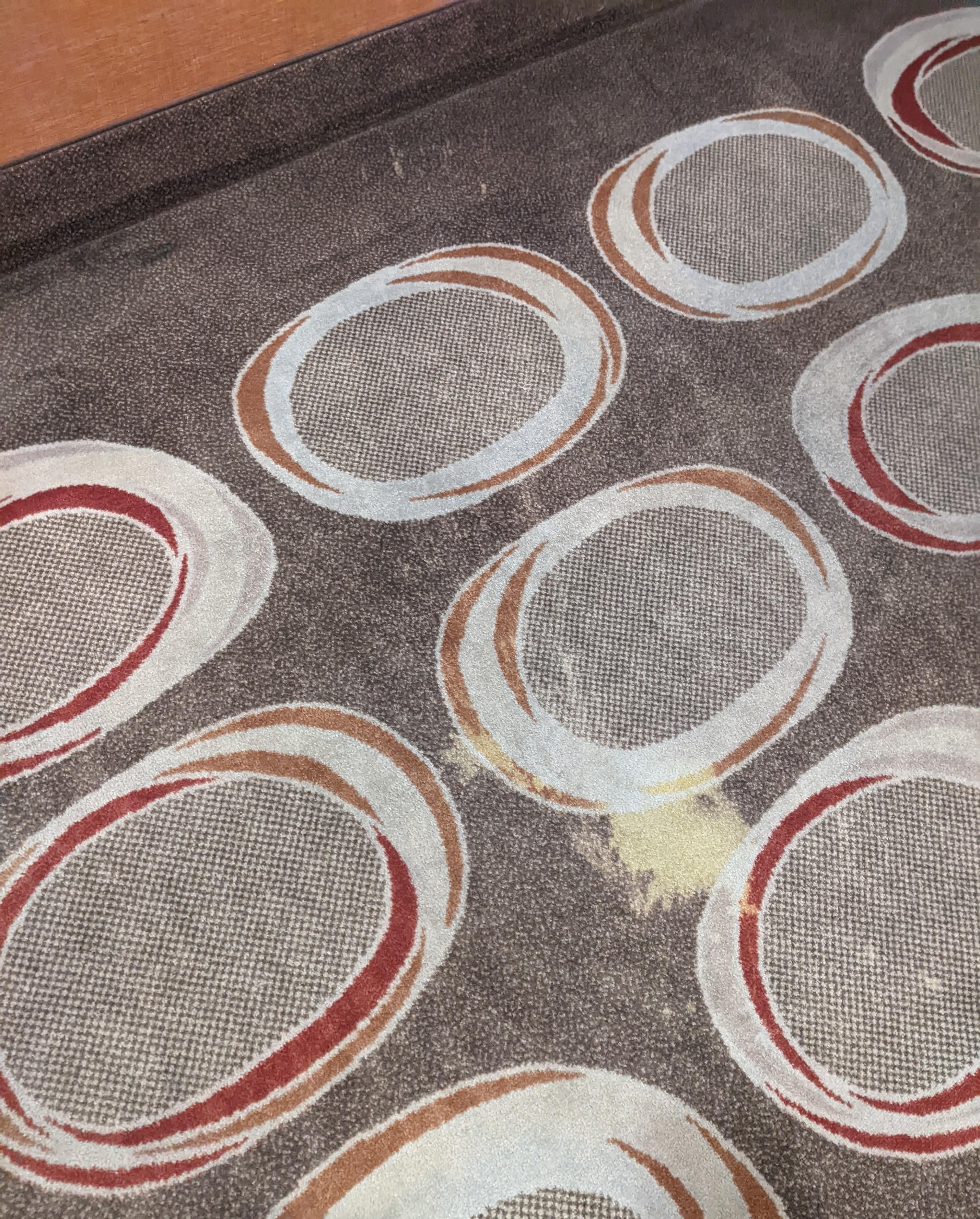 Vomit hallways 3rd floor.