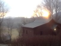 Sunrise looking out from the front porch