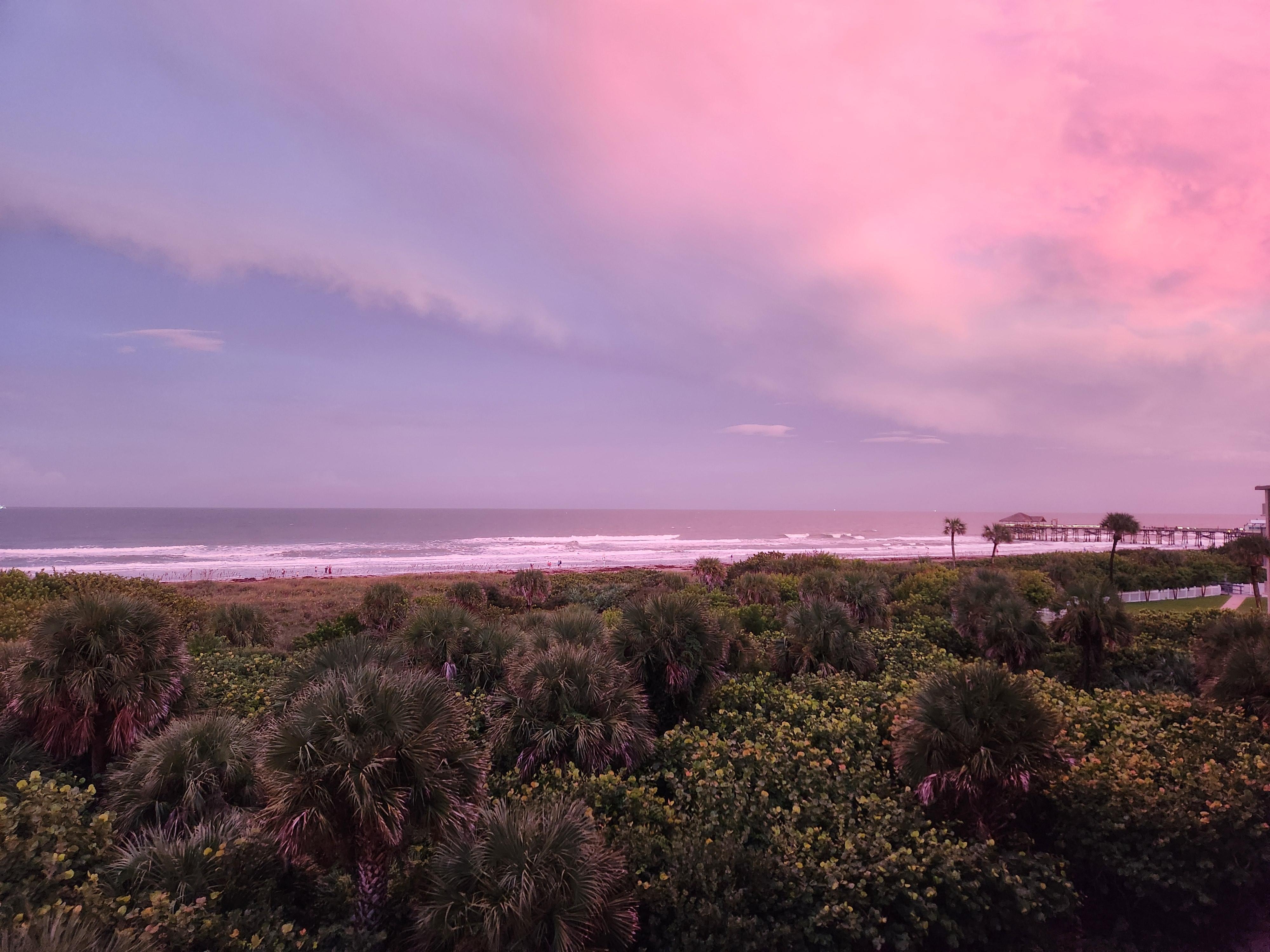 View looking south from the balcony 