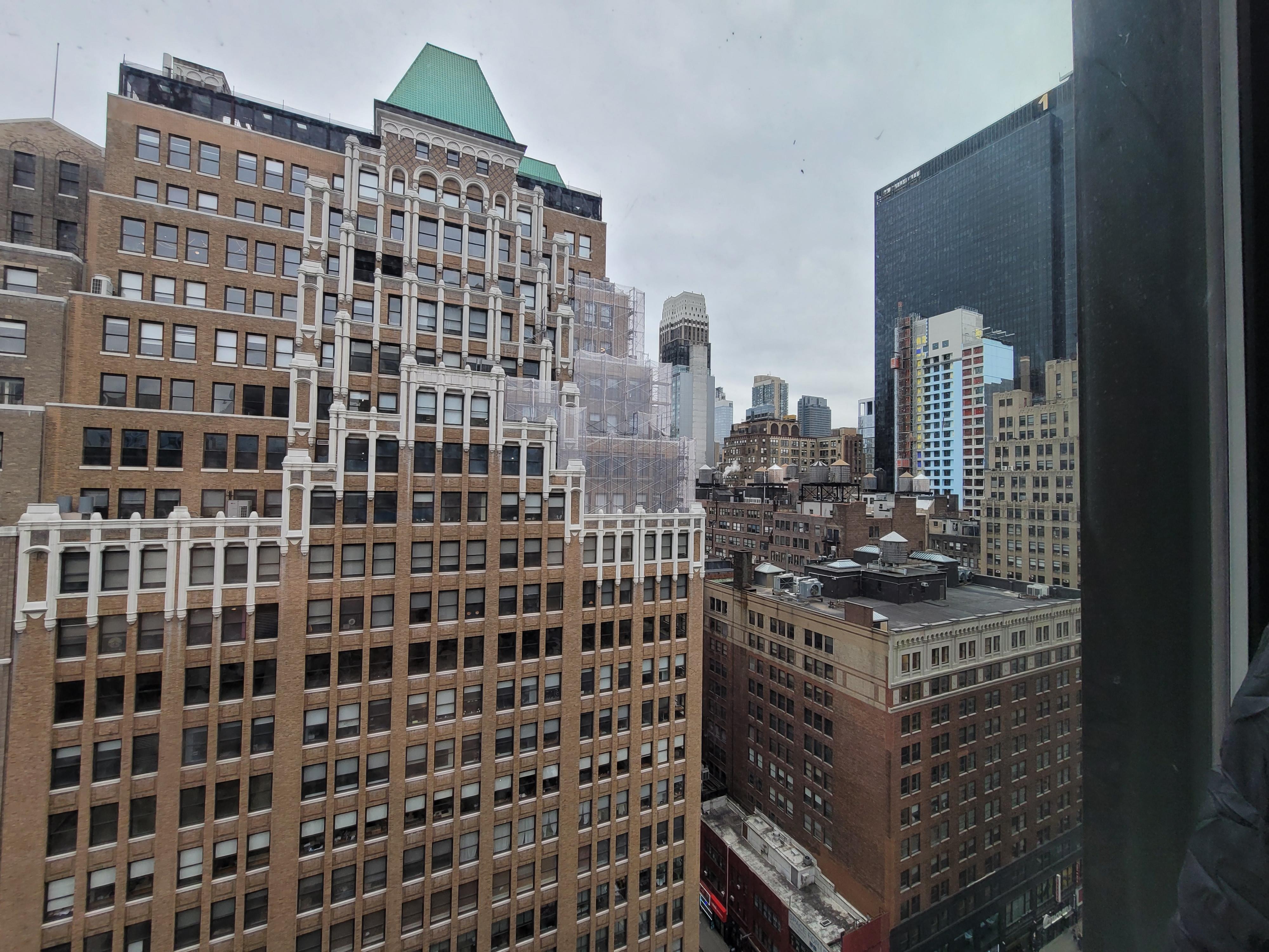 Spectacular view, especially at night!