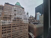 Spectacular view, especially at night!