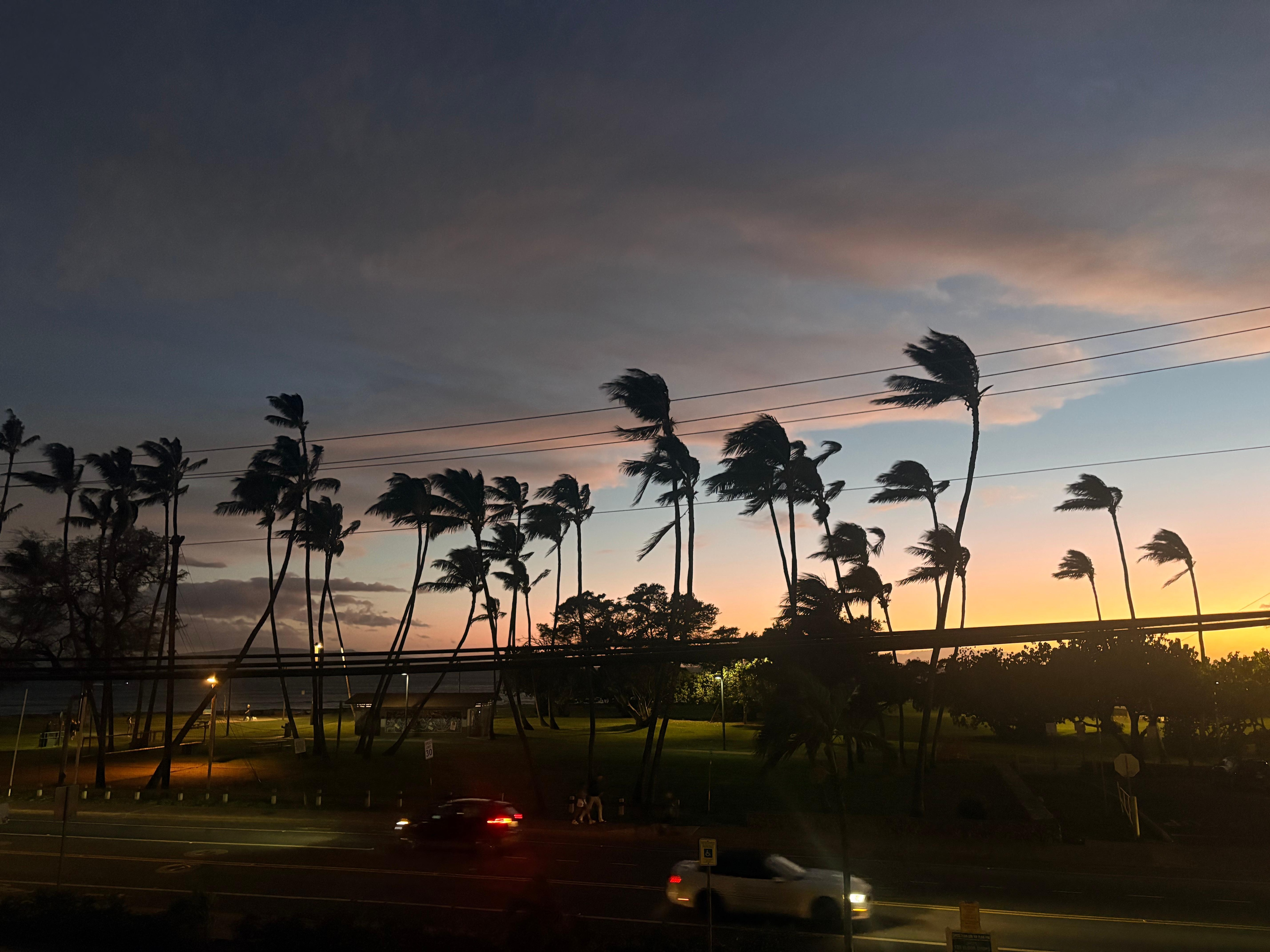 Sunsets were beautiful from the balcony!