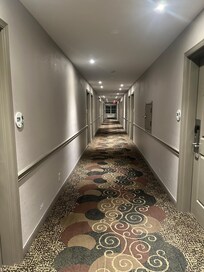 The hallway.
