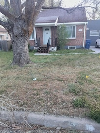 House with overgrown weeds