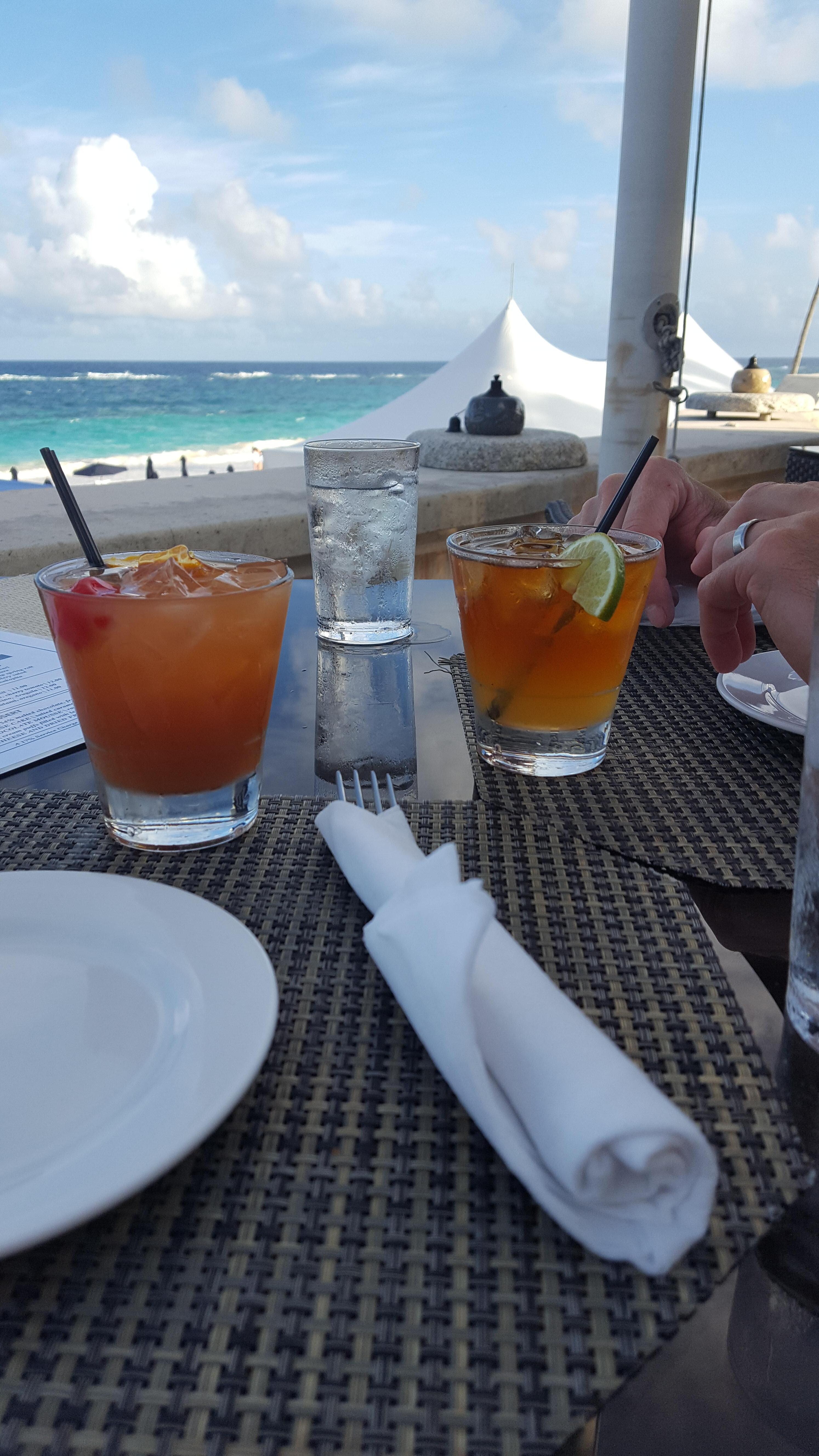 Drinks and tapas at Seabreezes