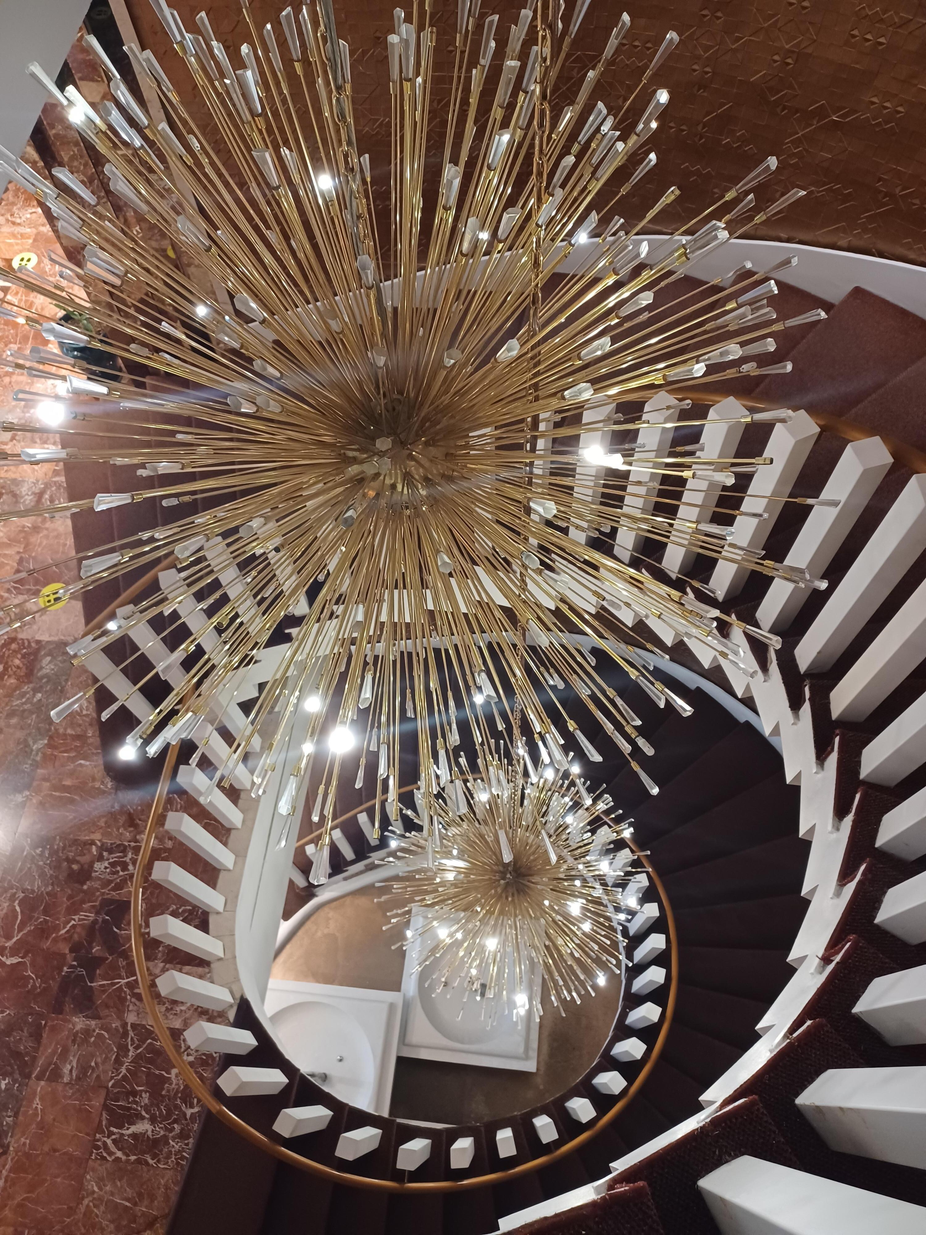 Staircase in the hotel