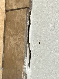 Baseboards unattached