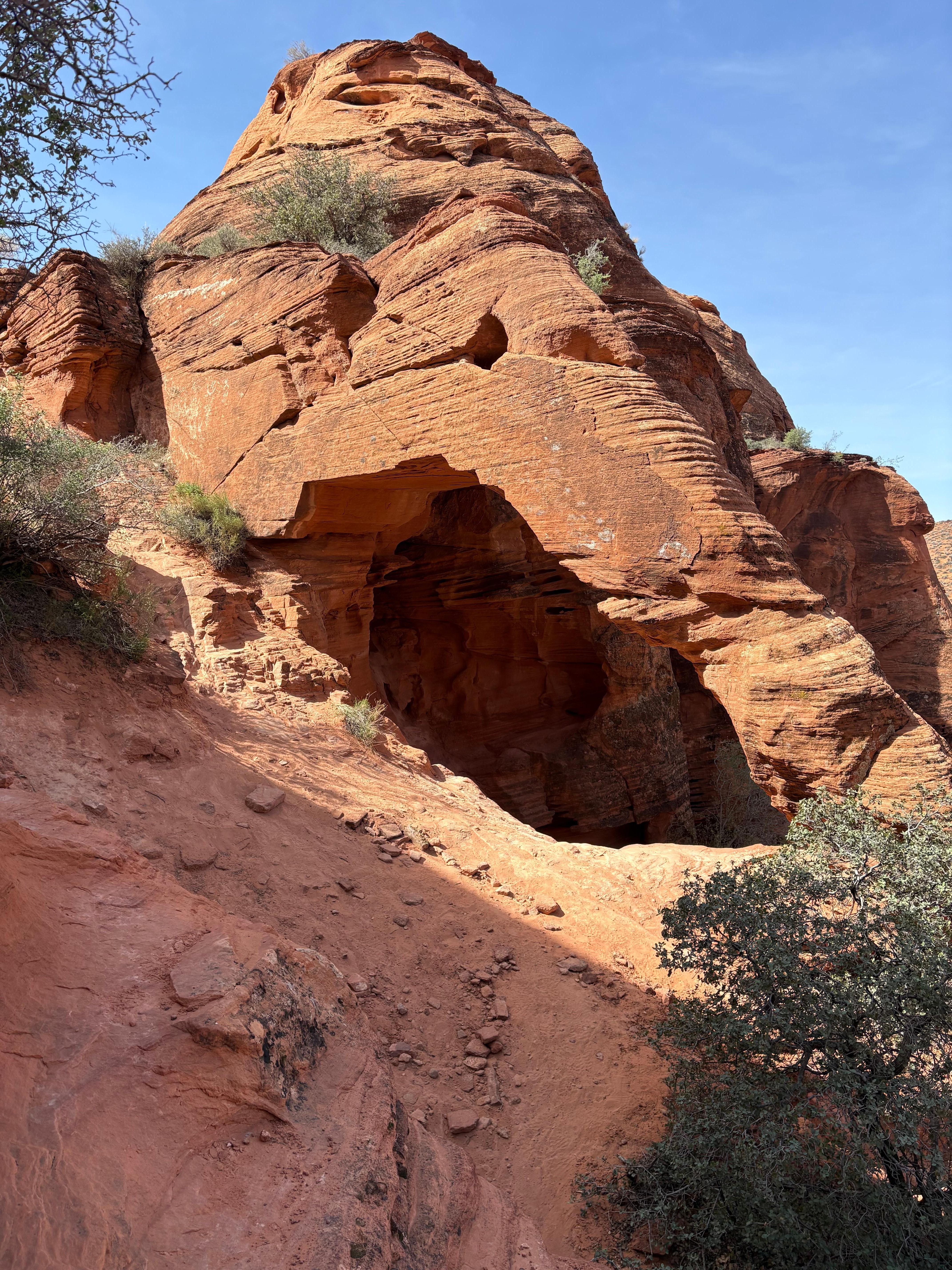 Elephant Rock Trail on north edge of Washington