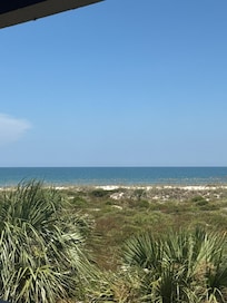 Great view from the balcony