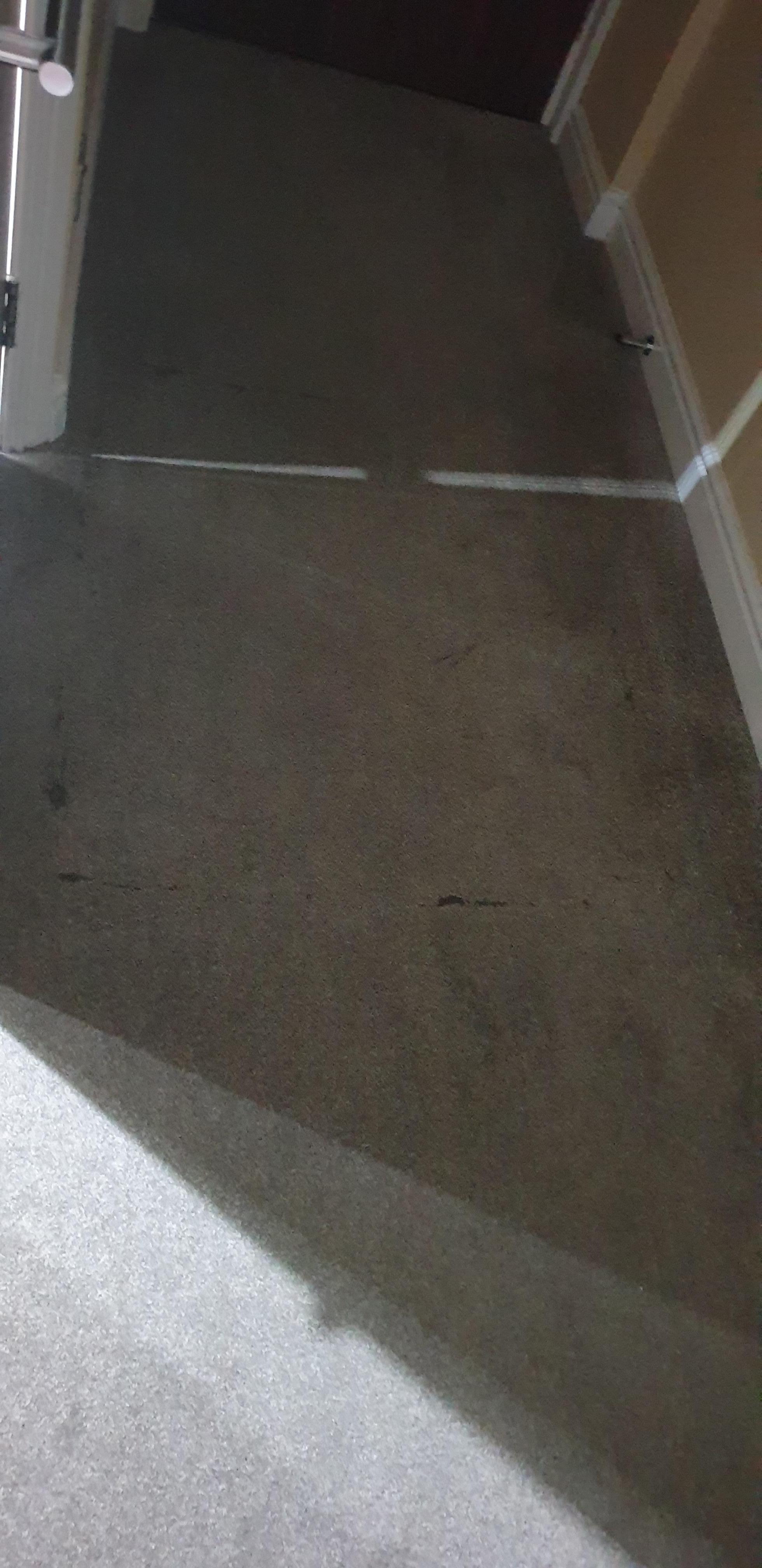 Strange stain in entryway