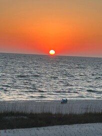 Sunset from unit balcony