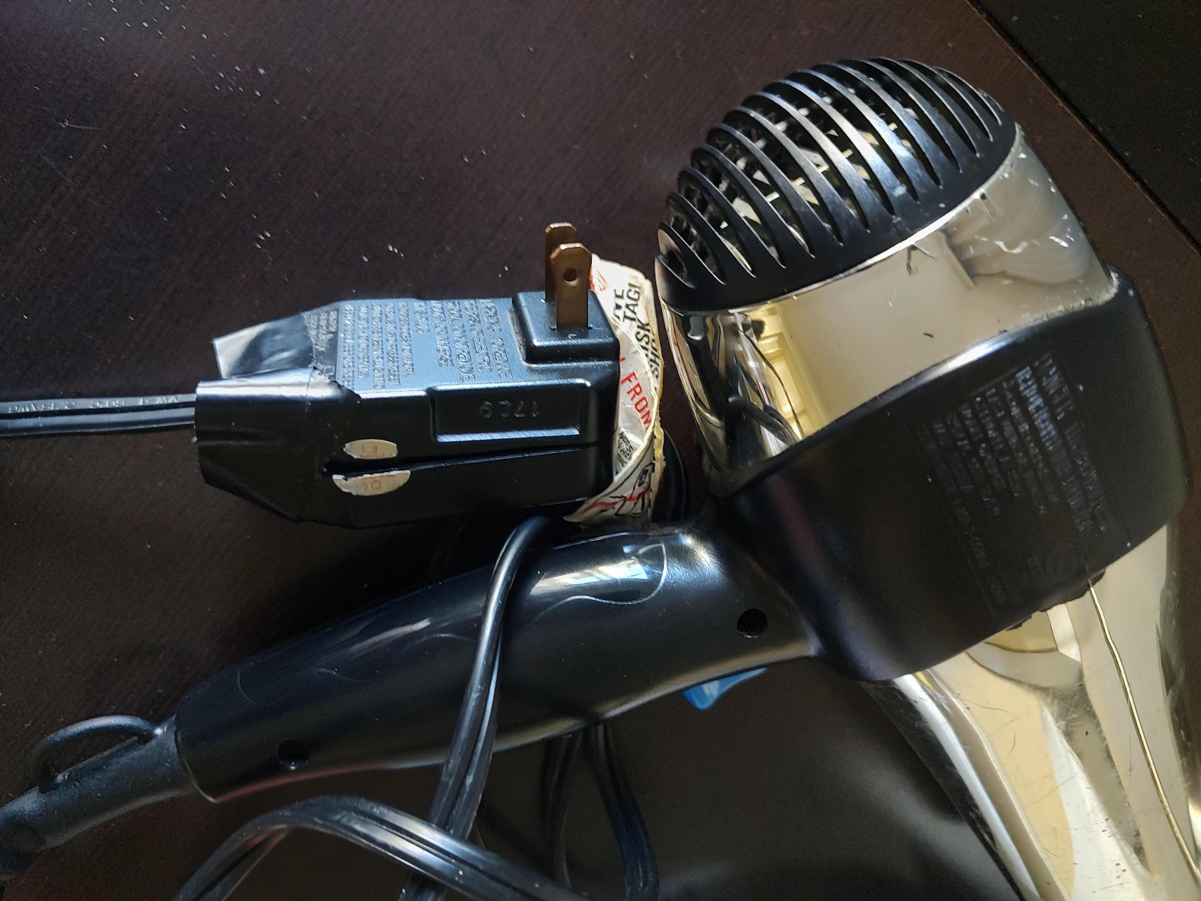 The hair dryer in our room was broken