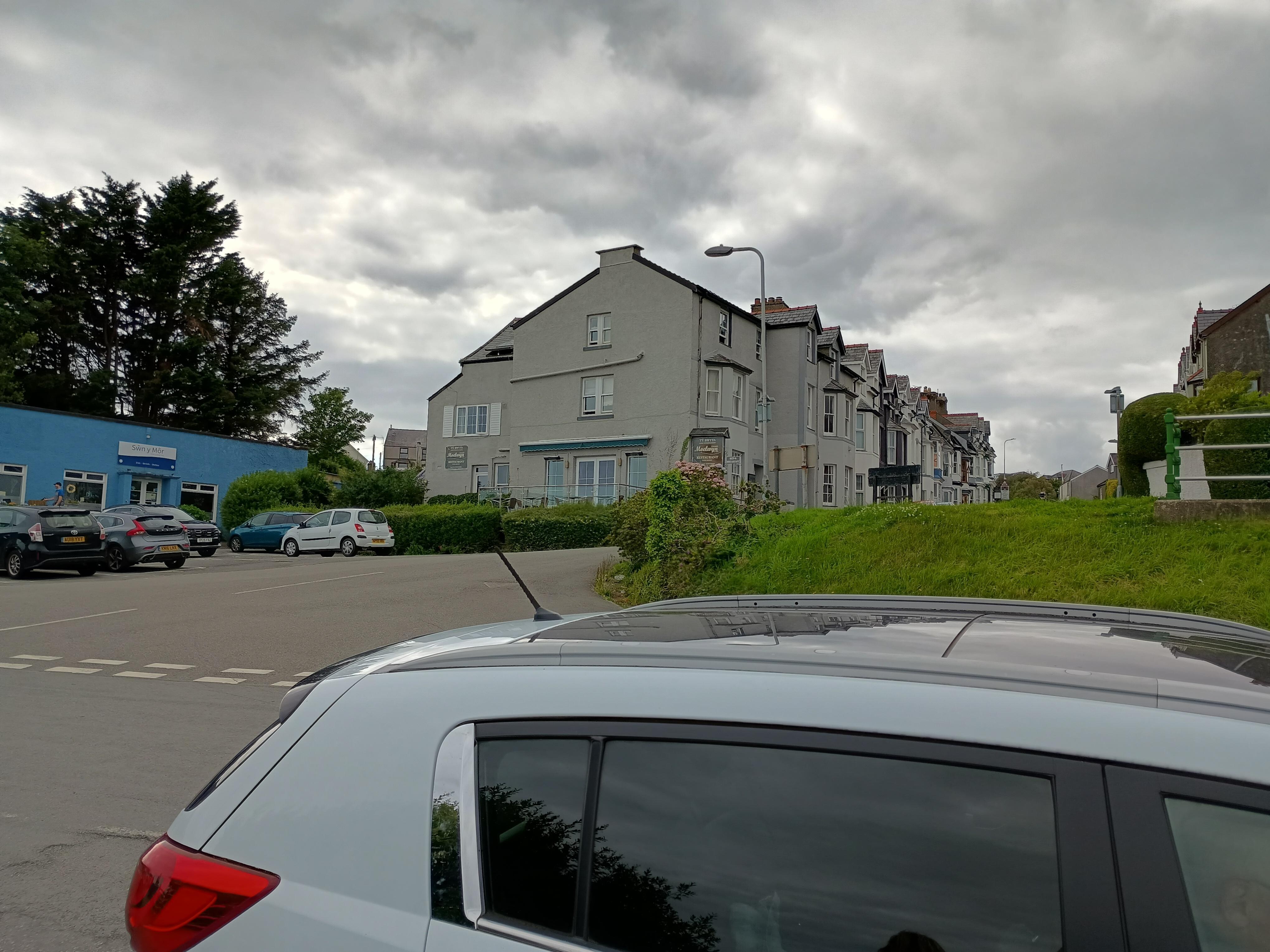 Hotel from the sea front
