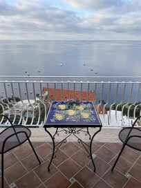 View from our room balcony