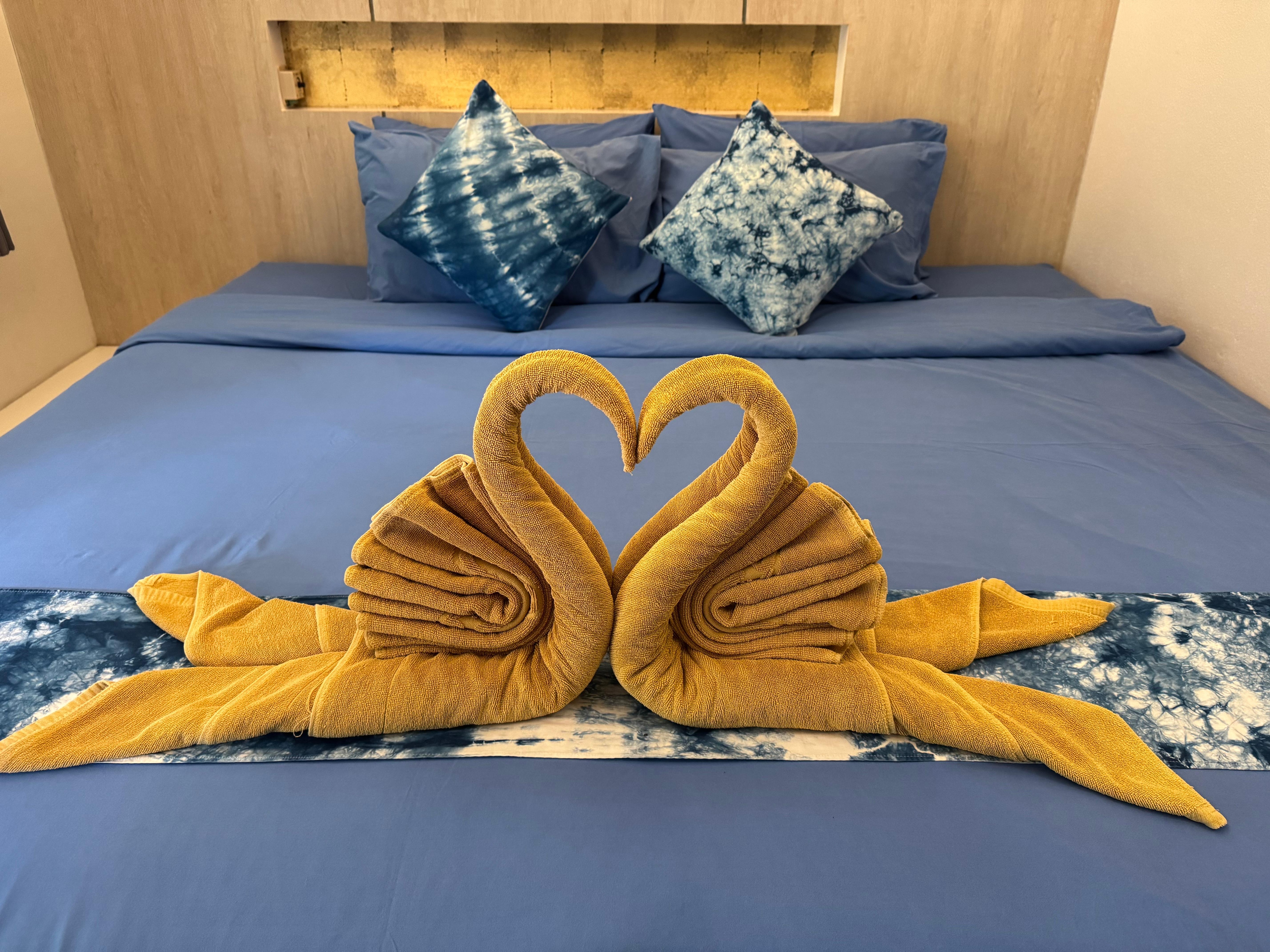 Very small room but again the staff did a nice job sprucing it up as much as they could. 