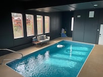 Pool, alarm will make sure noone sneaks into the pool lol