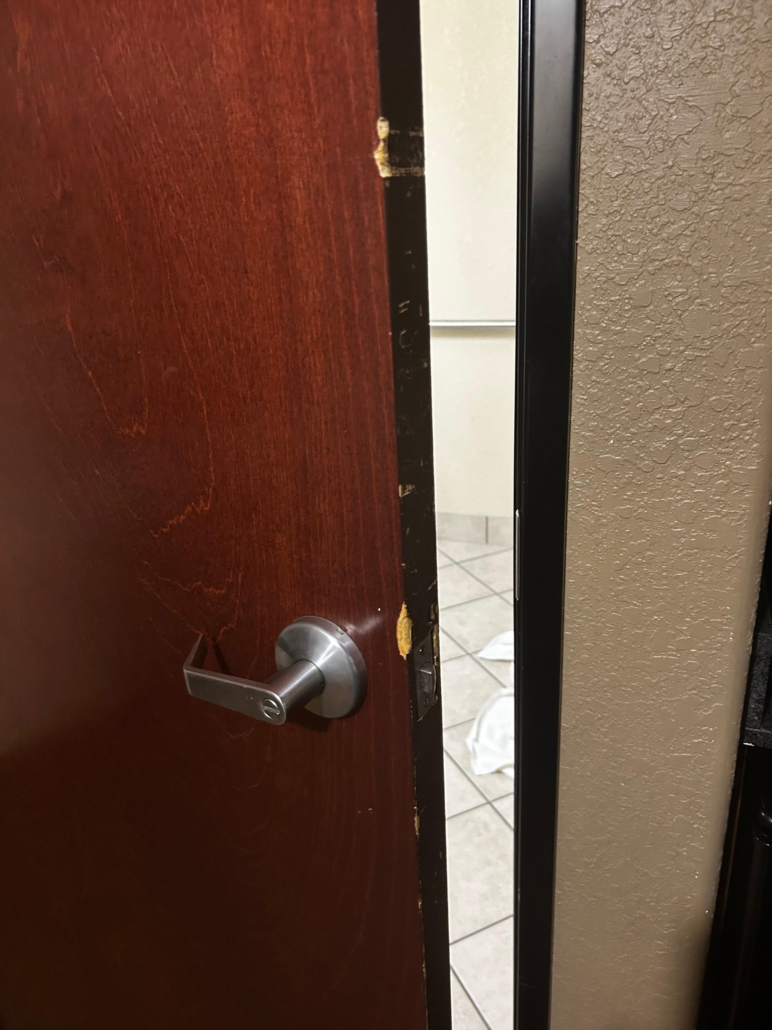 All the doors seemed damaged