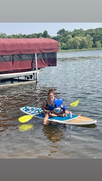 Paddle board was a huge hit!
