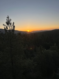 Sunrise from the deck.