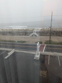 View from 4th floor window.