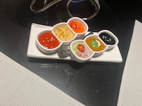 Sauces to accompany the starters