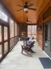 Loved the screened in porch!!