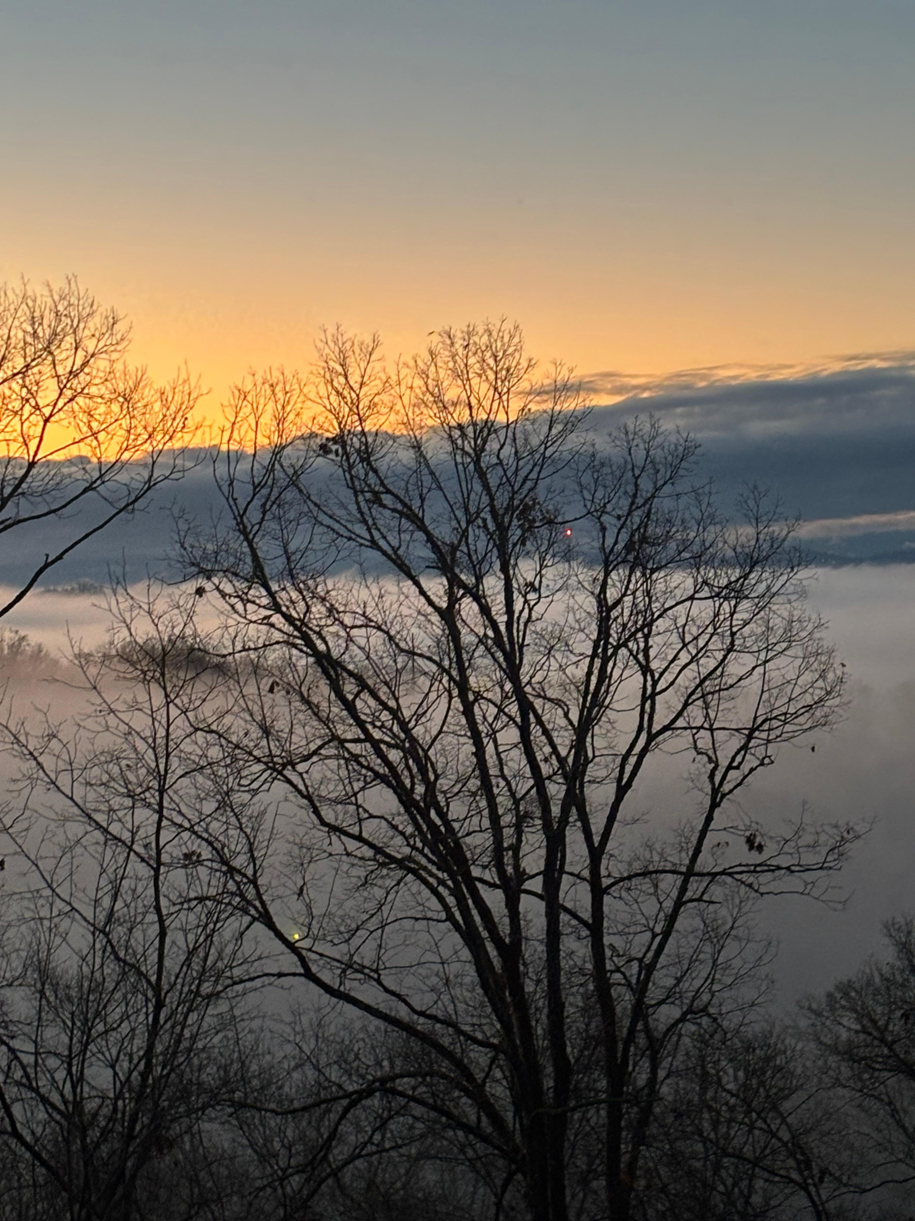 Sunrise over Clingmans Dome 