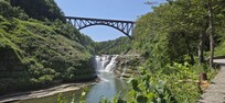 Letchworth State park Upper falls