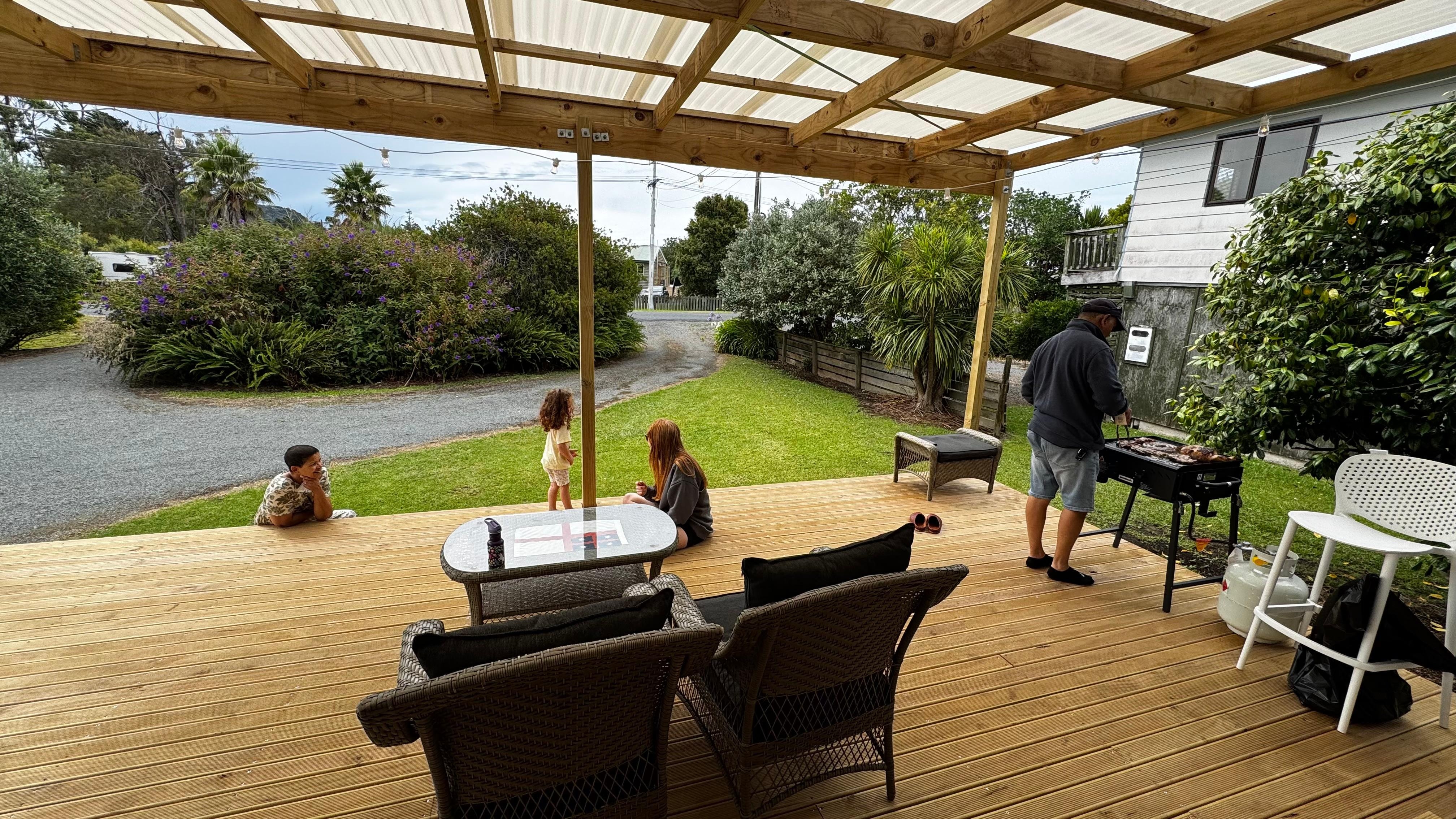 View from the lounge