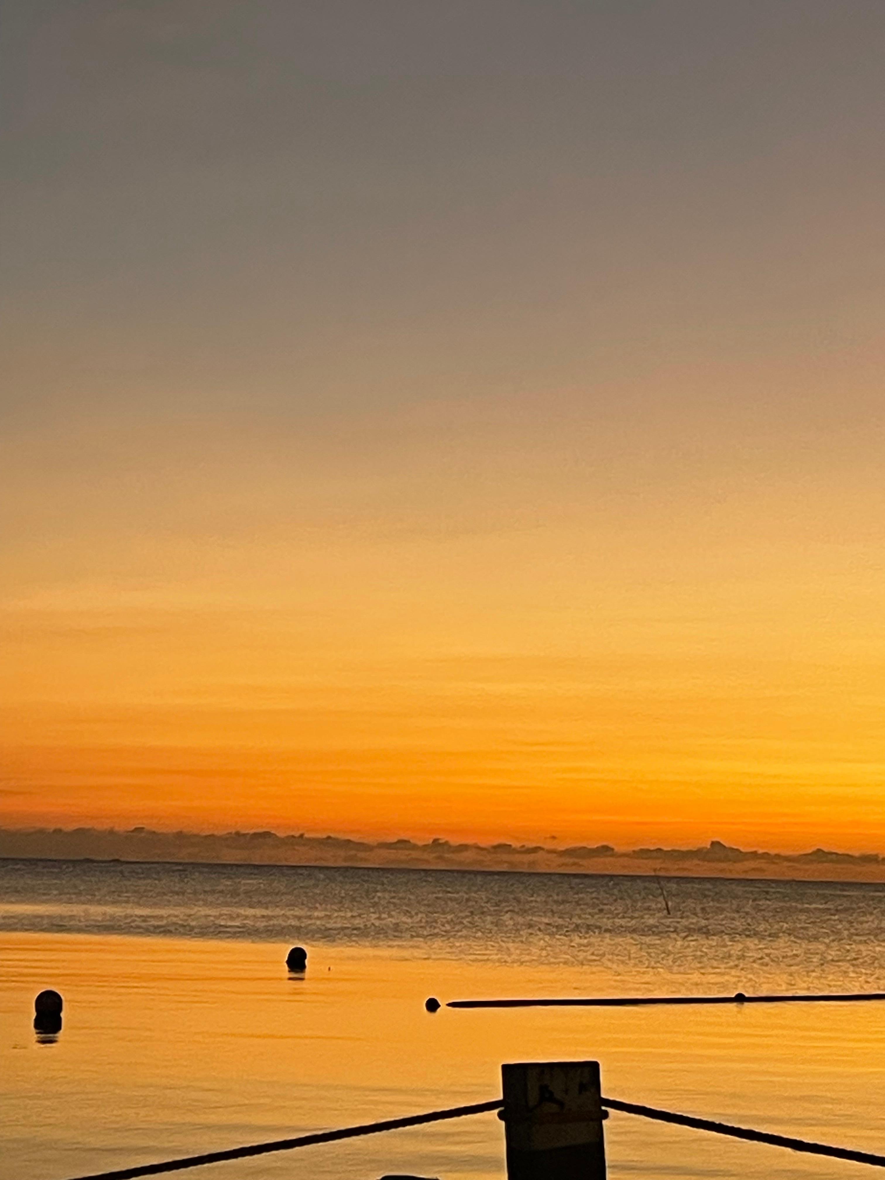 I don’t have pictures of the place but this is the sunrise at the place 