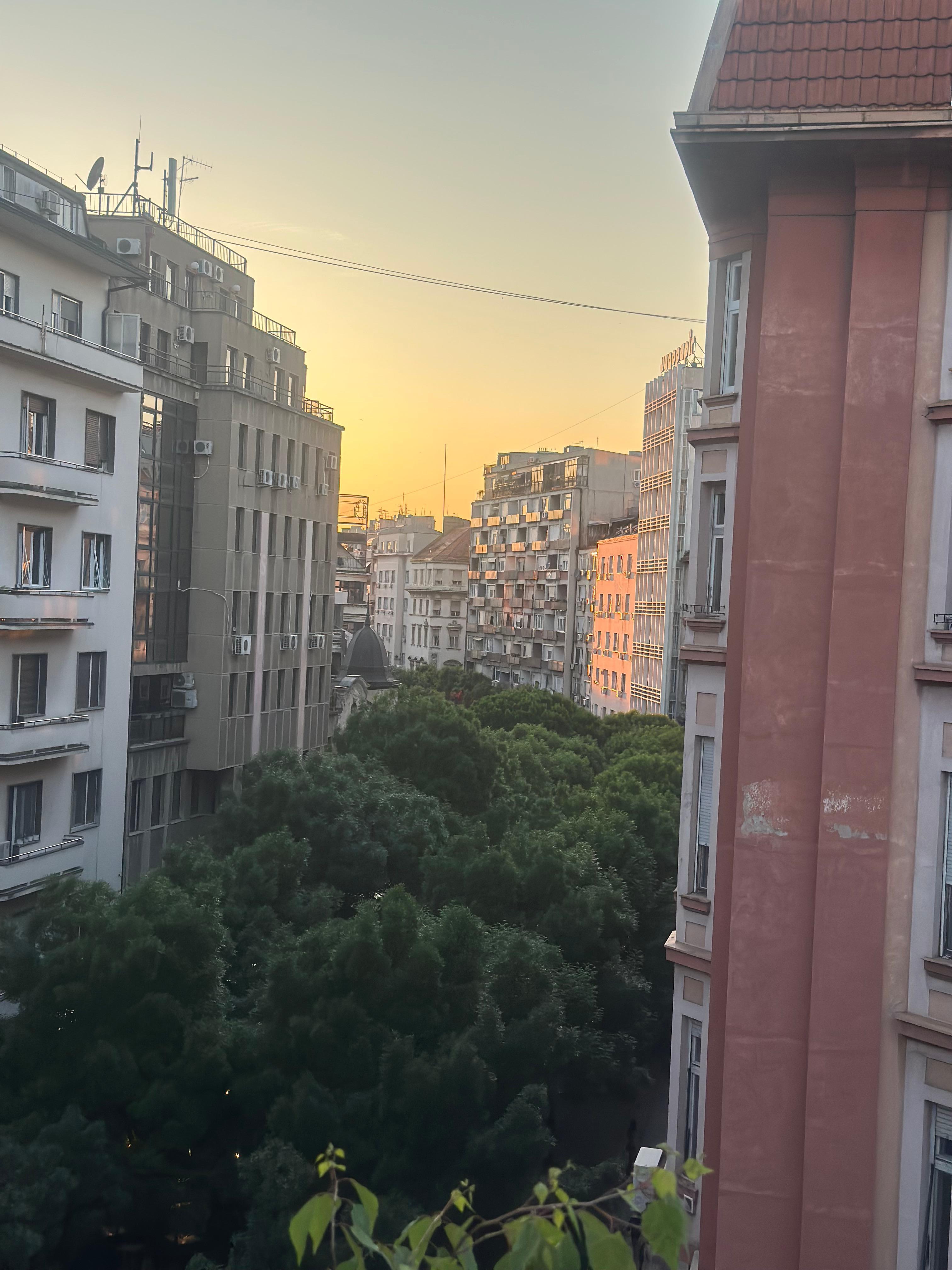  View from balcony