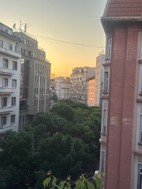 View from balcony
