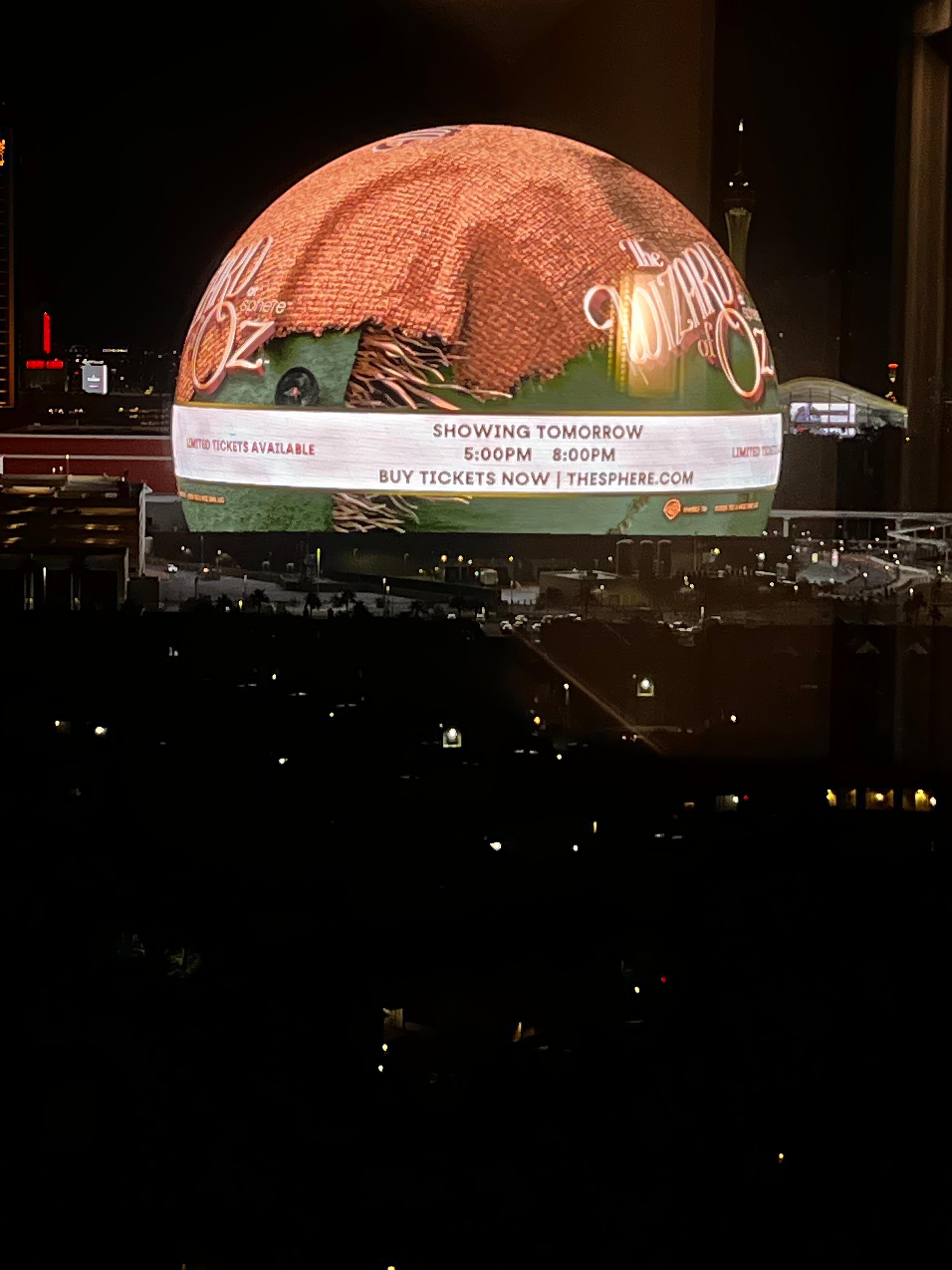 From the hall window.