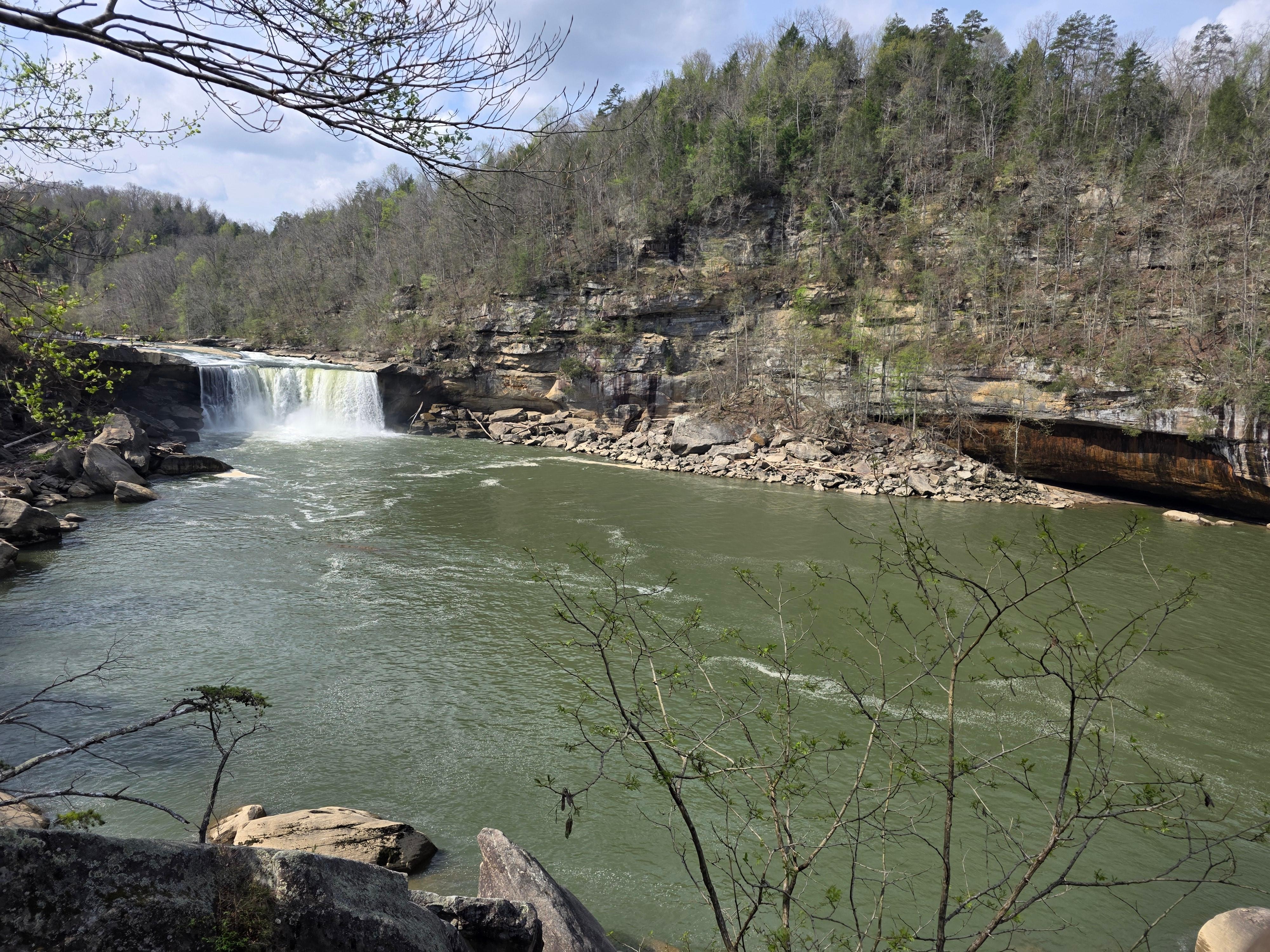 Cumberland falls 45 minutes away