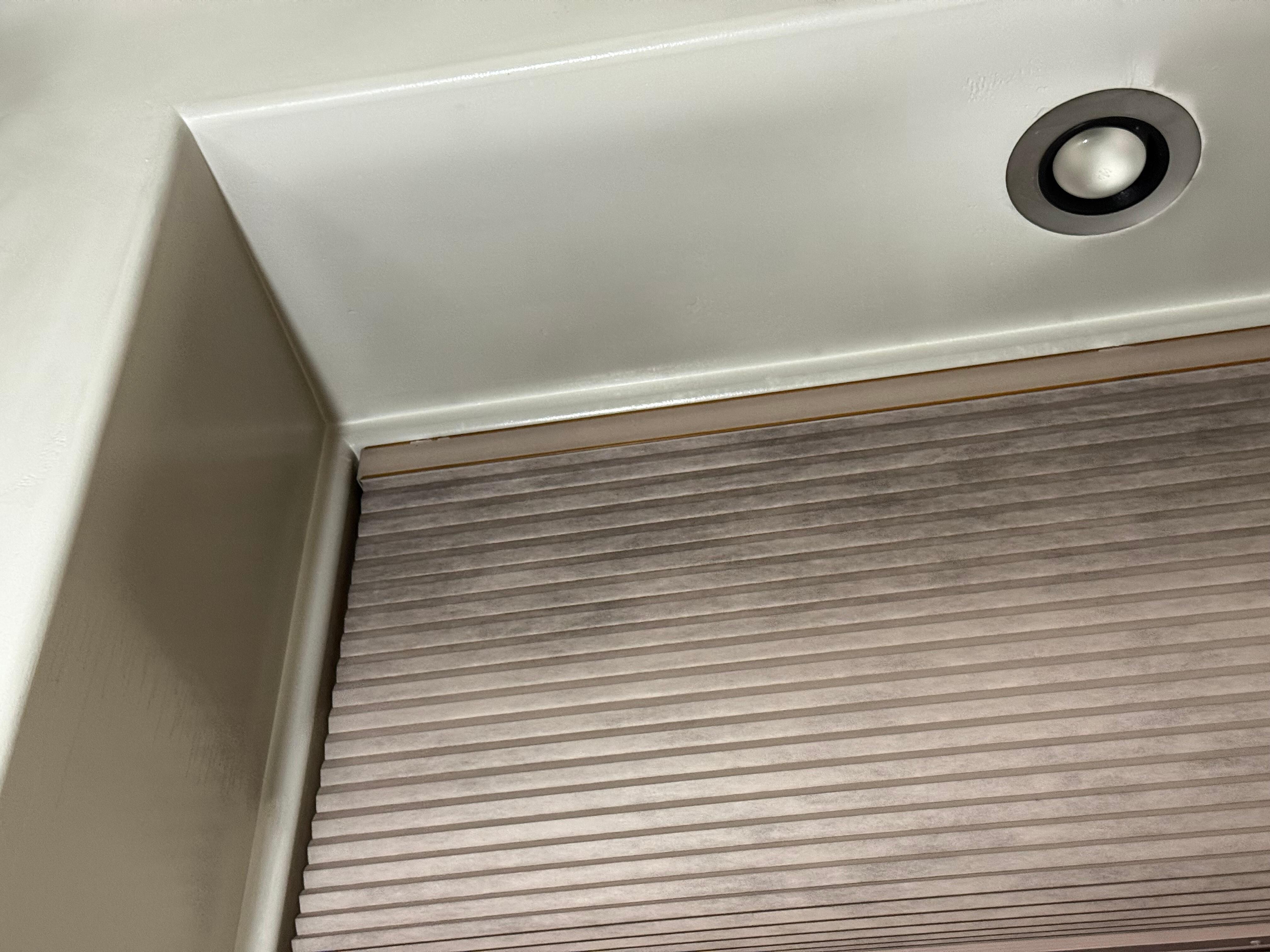 Soot was all over the walls and ceiling, fixture, smoke detector, etc