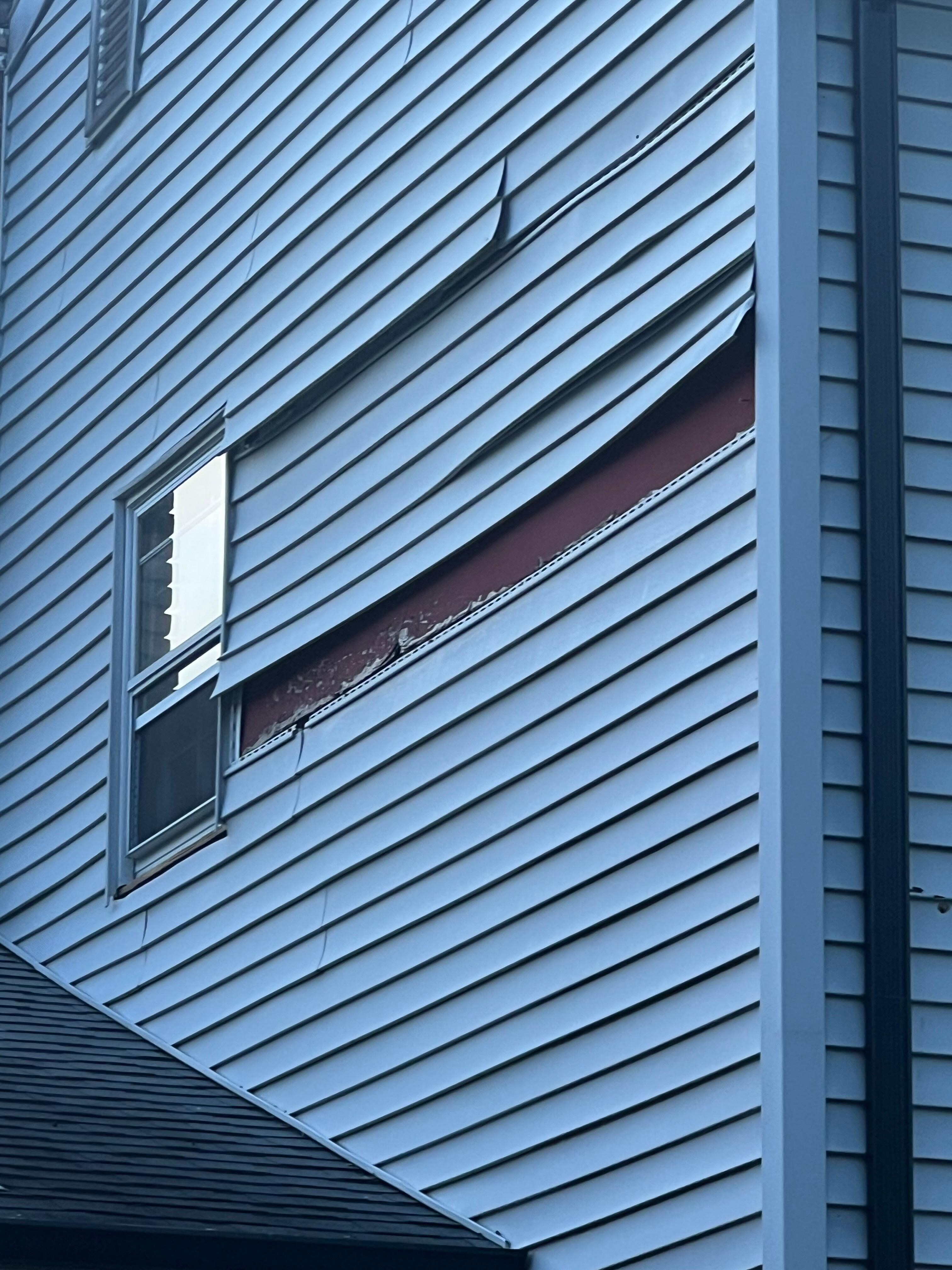 Siding was swinging with the win almost felt 