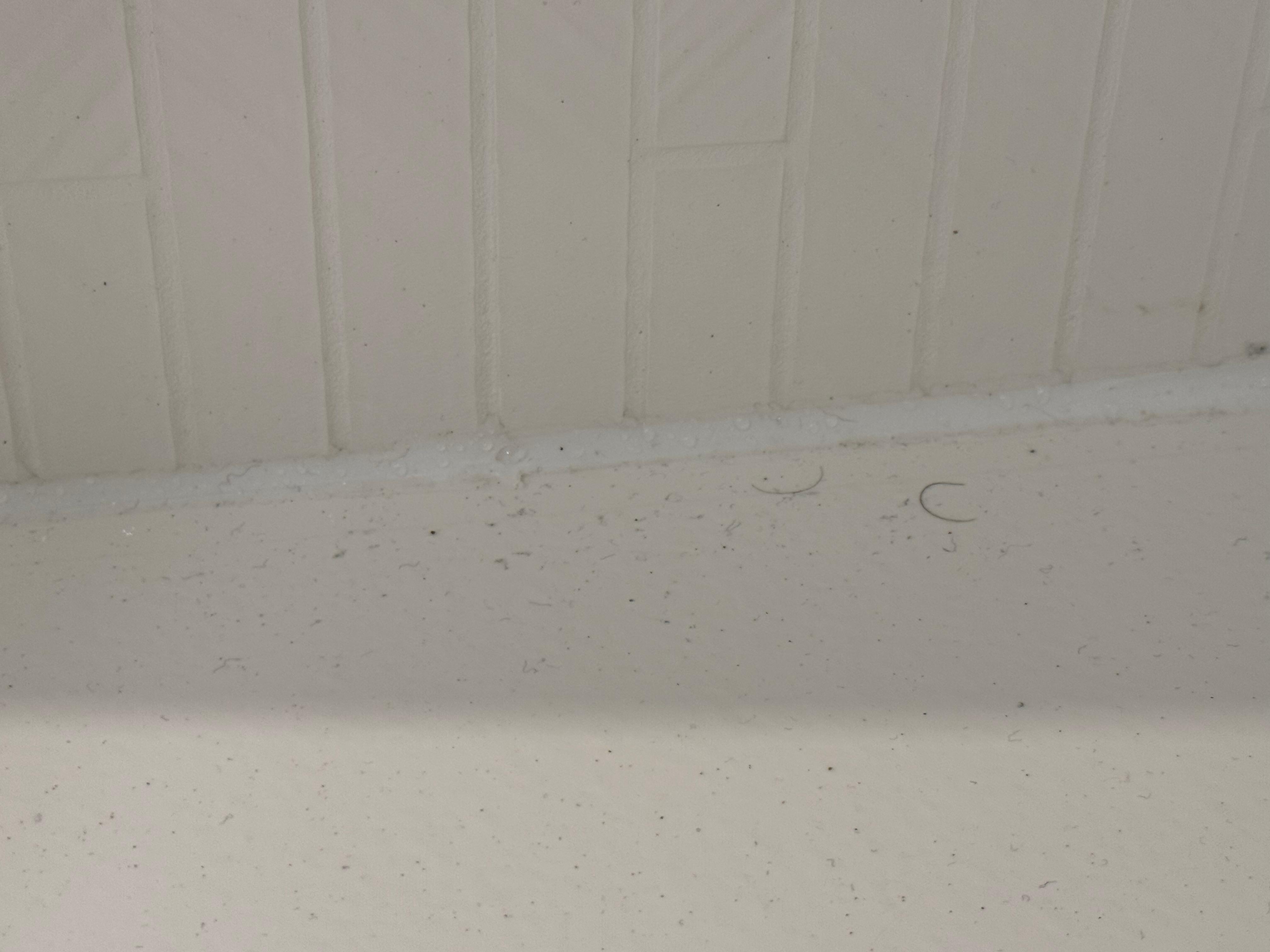 Poorly cleaned washroom.