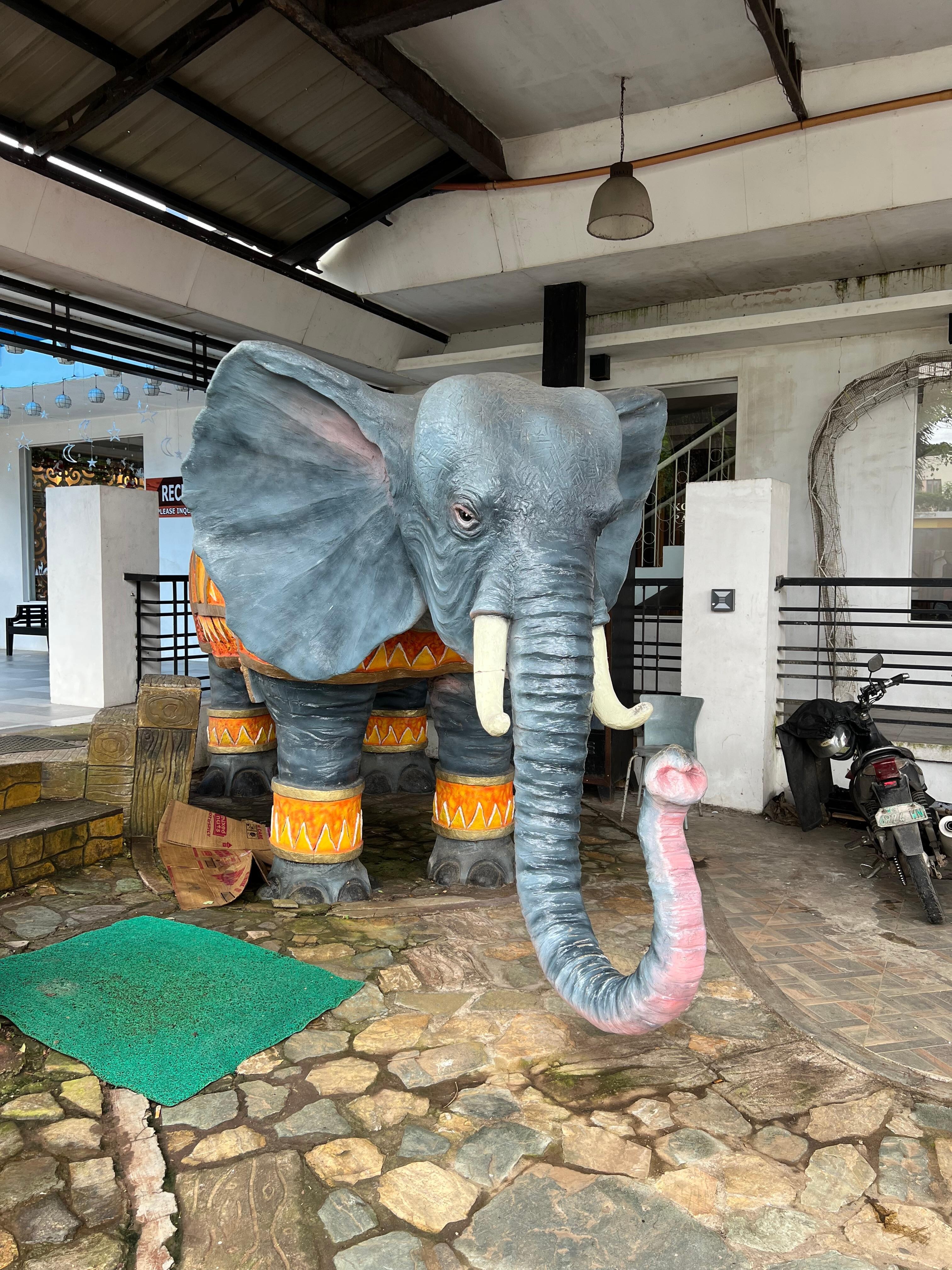 One of the animal as part of their jungle safari theme!