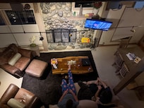 We enjoyed time by the fire. Thank you!