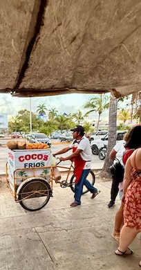 Small hotel, in the midst of a real neighborhood.