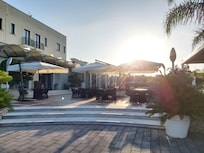 Front of hotel