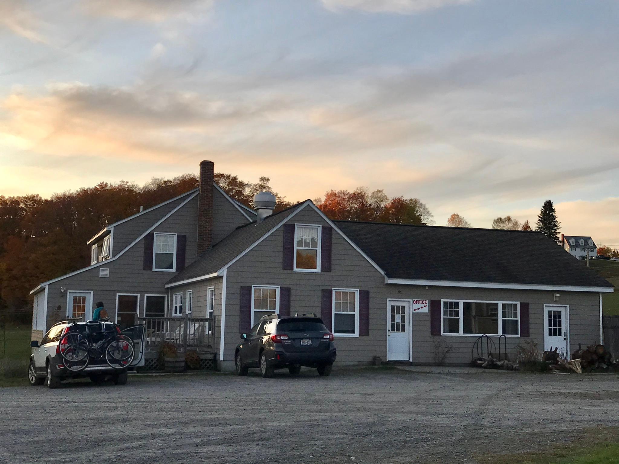 Main house near camp sites